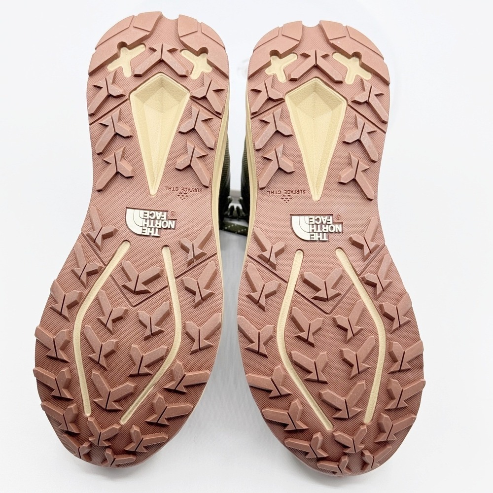 The North Face Womens Vectiv Exploris 2 Mid Futurelight Leather Size 9 Olive - Picture 2 of 11